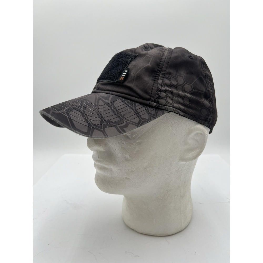 5.11 Tactical Kryptek Typhon Camo Cap Hat 89075-099 Patch Adjustable OSFM